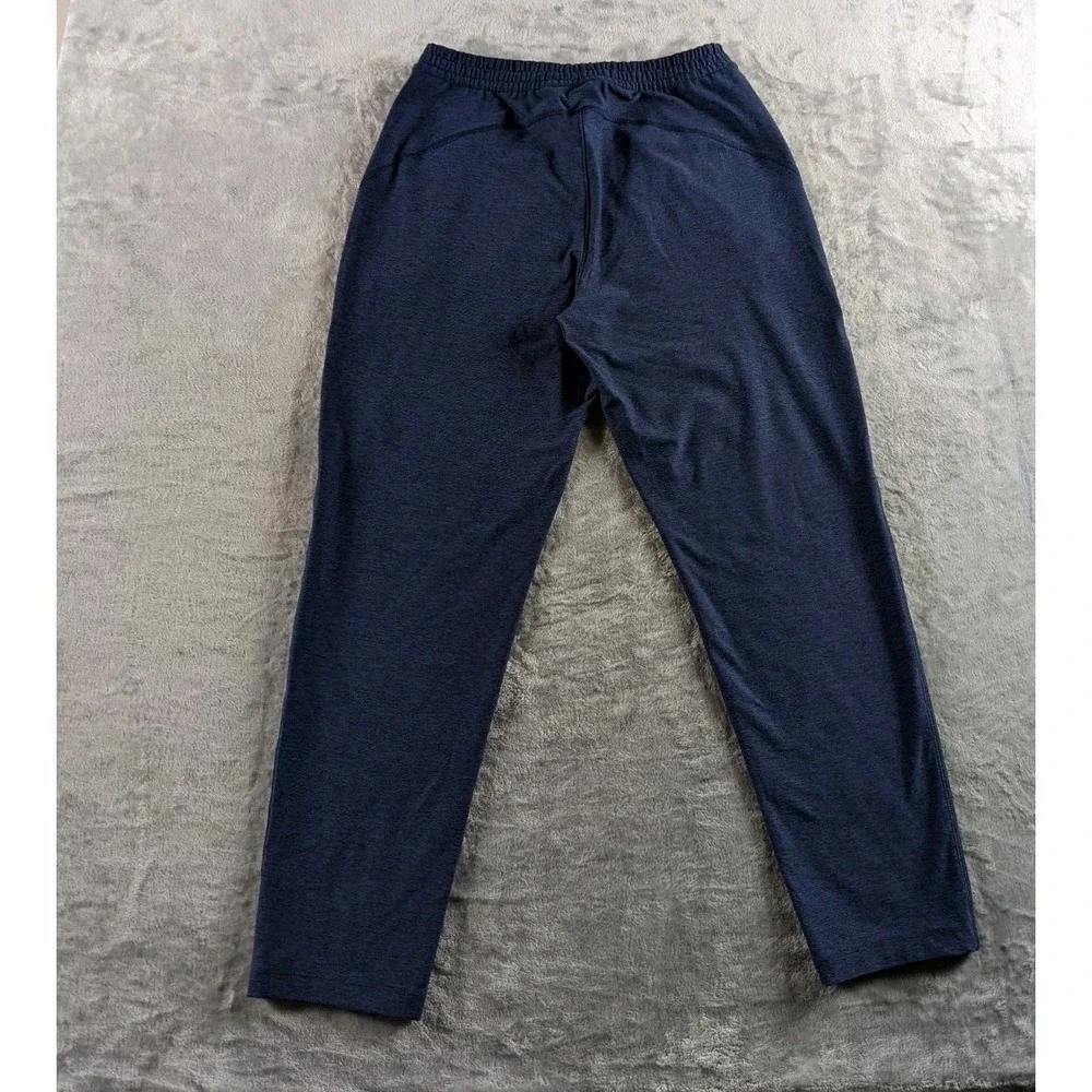 Outdoor Voices Jogger Pants Mens Medium Blue Cloudknit Stretch Drawstring